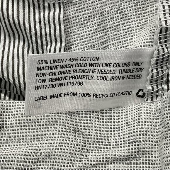 Goodfellow & Co Linden Flat Front Shorts Men’s Sz 32 Gray Athleisure Linen Blend - Picture 7 of 8